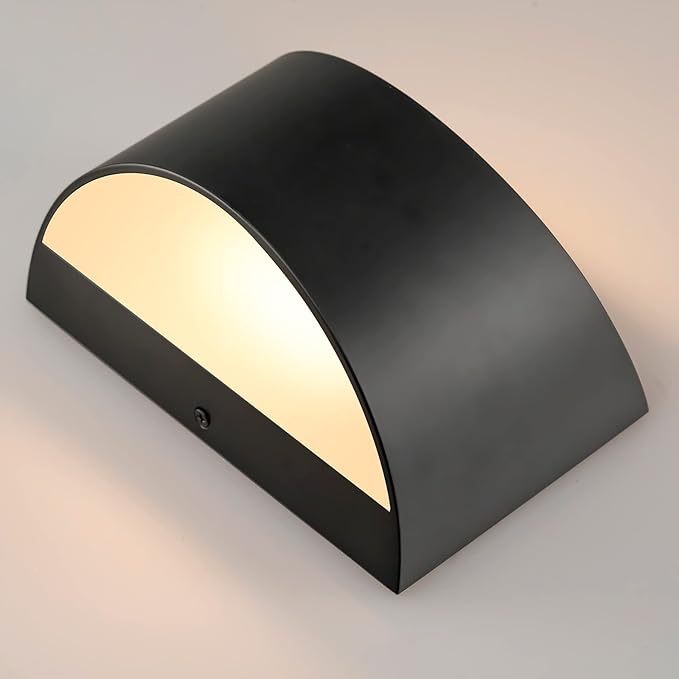 8 Pack Black Modern LED Wall Sconces Light Hardwired Wall Sconces Indoor Up and Down Sconces Wall Lamps Warm White 3000K(with G9 Bulbs)