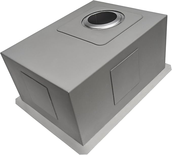 Ruvati 14-inch Undermount Wet Bar Prep Sink Tight Radius 16 Gauge Stainless Steel Single Bowl - RVH7114