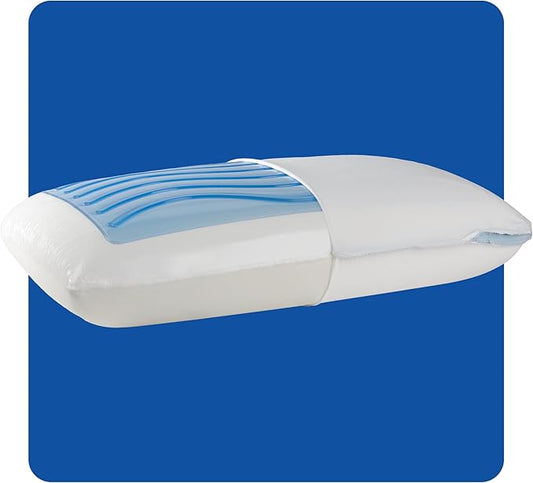 Sealy Dreamlife Memory Foam Gel, King, White Pillow