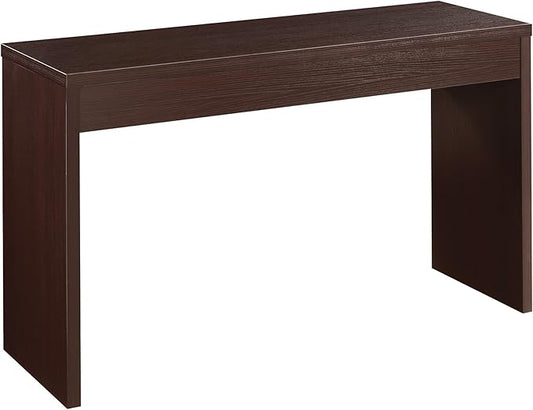 Convenience Concepts Northfield Hall Console Table 48" - Modern, Minimalist Narrow Sofa Display Accent for Contemporary Living Room, Entryway, or Hallway, Espresso