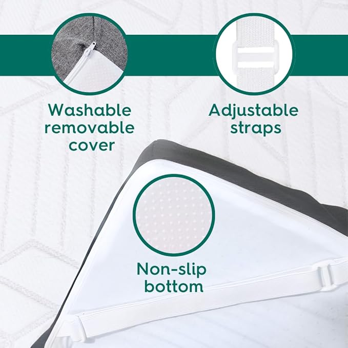 Sleepyhead King 3 Inch Luxury Gel Mattress Topper, Memory Foam Mattress Pad, Washable Cover, Thick, Cool & Comfortable Bedding, (76x80 inches)