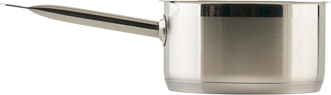 Winco Heavy-Duty Stainless Steel Sauce Pan with Cover, 3.5 Quart