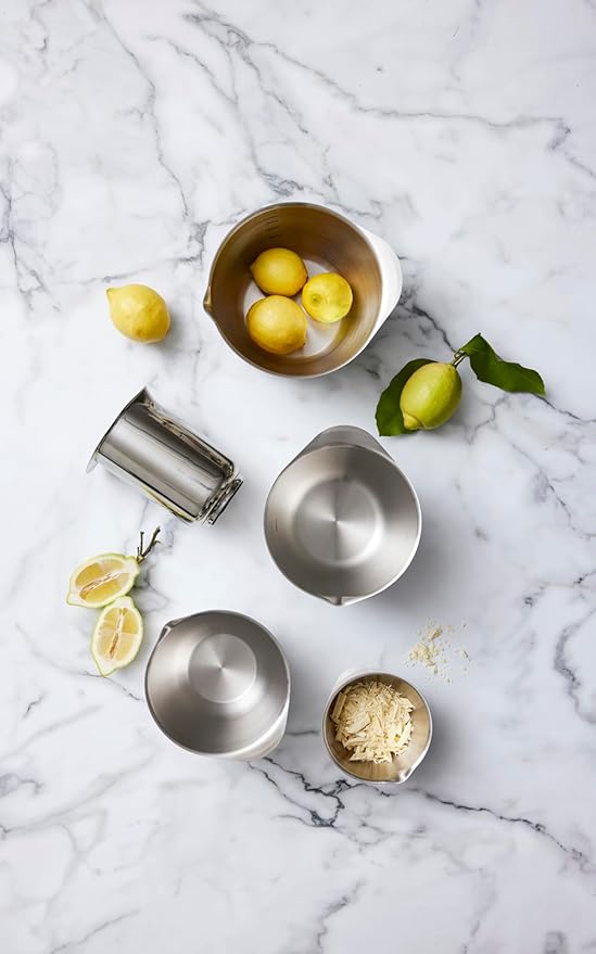 Precision Craft Mixing Bowl Set 3 Liter Elevate Your Culinary Experience Stylish Nesting Bowls for Effortless Cooking and Baking