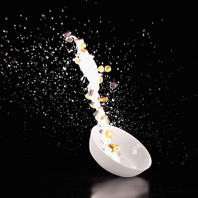 TP 18-Piece Dinnerware Set, Melamine Dishes Set with Bowls and Plates, Service for 6, Non-breakable Lightweight Dining Tableware, White