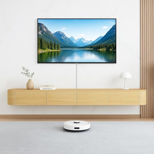 Floating TV Stand,47-118 Inch Wall Mounted TV Shelf,Modern Entertainment Center Media Console with Storage for Bedroom,Living Room (Wood, 110.2")