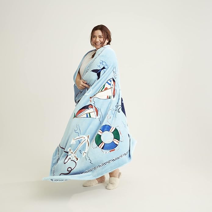 Vera Bradley Women's Fleece Plush Throw Blanket