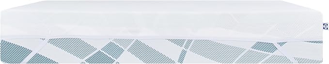 Sealy Dreamlife 2” Gel Memory Foam Twin XL Mattress Topper with Cooling Cover, SealyComfort Gel Foam, SealyCool Stretch Knit Cover with Corner Straps