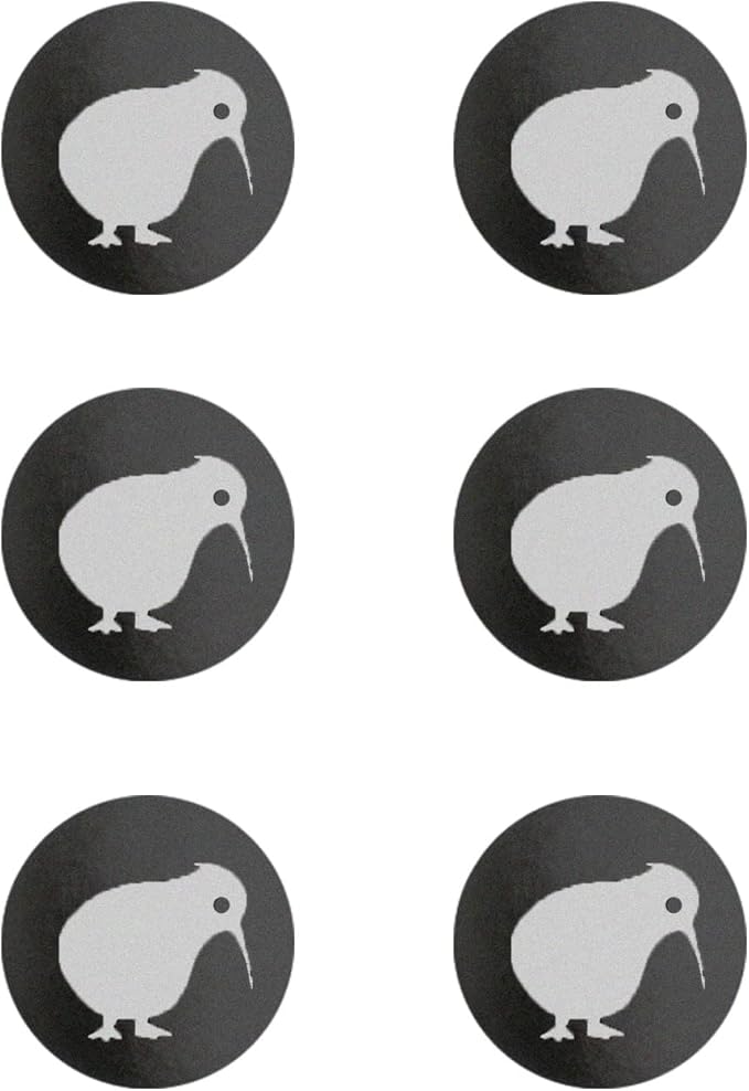 Wool Dryer Balls XL, 100% New Zealand Organic Wool - Reusable Natural Fabric Softener for Laundry, Dryer Sheets Alternative - Prevent Wrinkles and Anti Static (Black, 6-Pack)