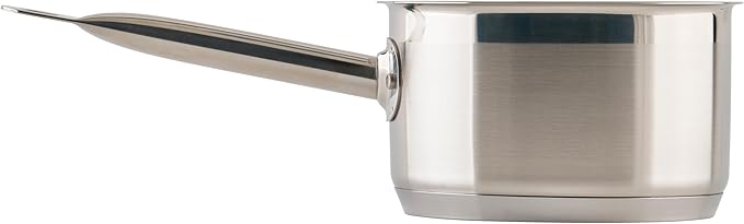Winco Heavy-Duty Stainless Steel Sauce Pan with Lid, 2 Quart