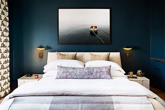 CLAXY Plug in Wall Sconce Swing Arm Bedroom Wall Light Matte Black with USB Charge Port-Set of 2, Plug in or Hardwired Wall Mounted Lights