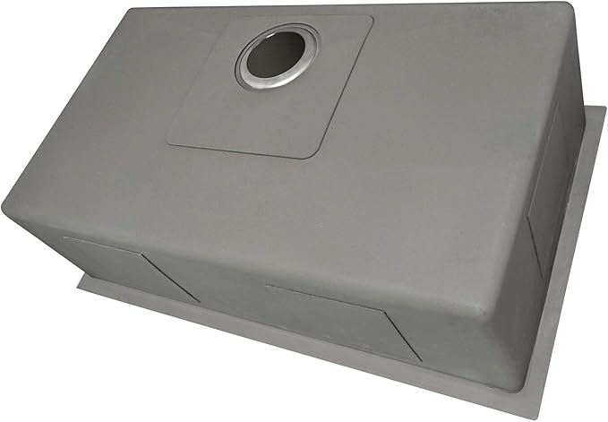 Ruvati 30-inch Rounded Corner Undermount Kitchen Sink Single Bowl – 16 Gauge Stainless Steel Kitchen Sink with Accessories and Brushed Finish hides scratches, Easy-to-Clean Undermount Sinks - RVH7300