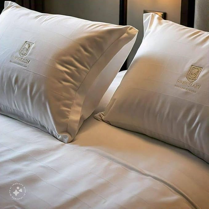 East Coast Bedding Balanced Dream 50/50 Goose Feather Down King Pillow 20x36 Inch Medium Support with 100% Cotton Shell – Single Pack