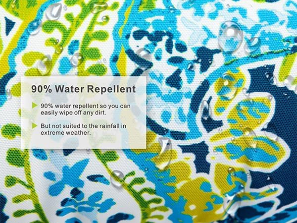 Outdoor Throw Pillows - Decorative Pillows with Insert Included Set of 2 Outdoor Pillows for Patio Furniture 18x18 Inch