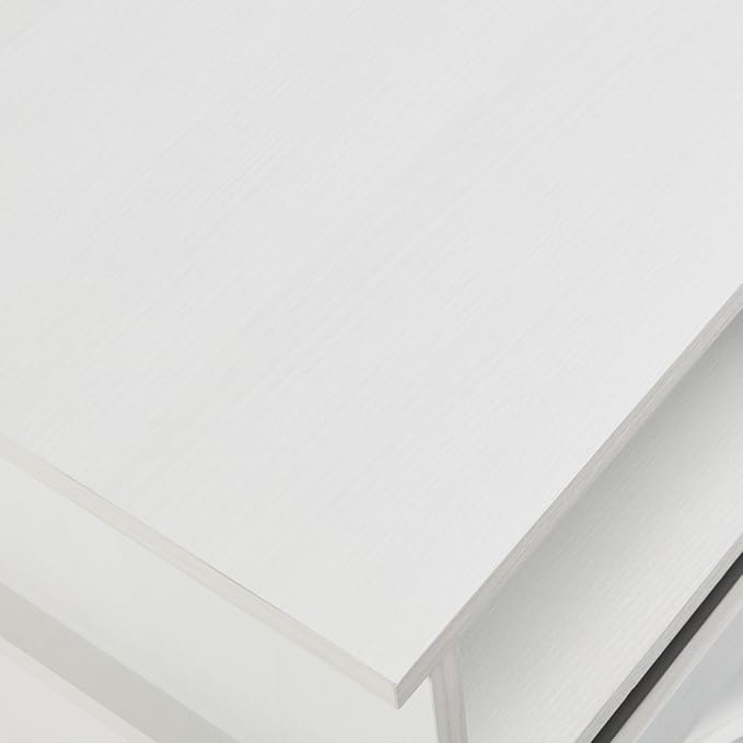 Softa 58" TV Stand, Modern & Farmhouse Wood Entertainment Center for TVs Up to 65", with Sliding Barn Door, Storage Cabinet Table, Adjustable Shelves (White)