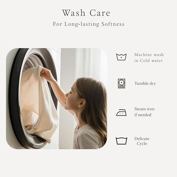 Threadmill 500 Thread Count Queen Size Damask Stripe, 4 Pc Luxury Cotton Bedding Set, Silky Smooth Hotel White Sheets with 16" Elasticized Deep Pocket, 2 Pillowcases & Free Tote Bag