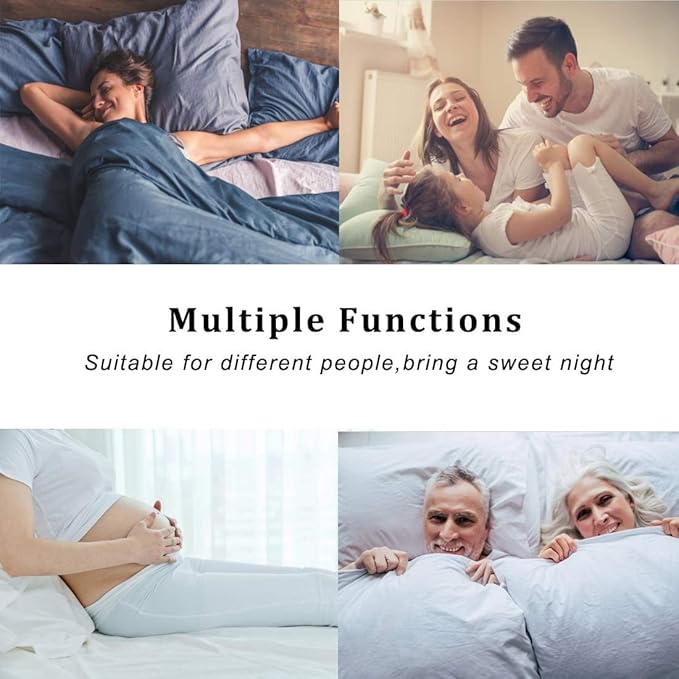 DROVAN Mattress Pad Full Size - Extra Thick Mattress Cover - Pillow Top Deep Pocket with Breathable 7D Spiral Fiber Filling Cooling Mattress Topper