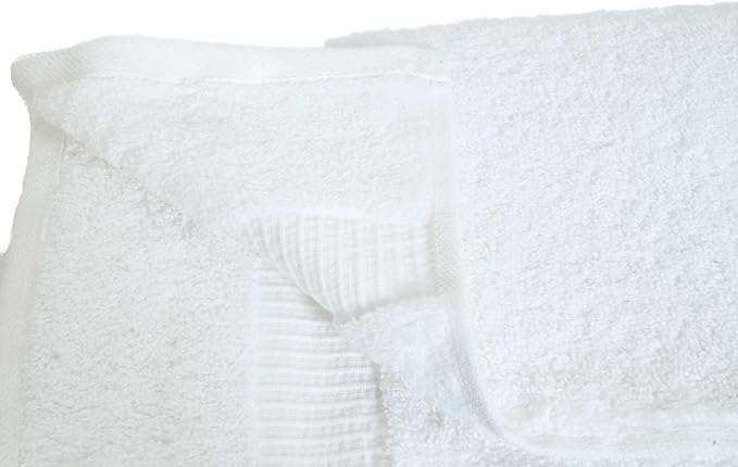 Premium Cotton 4 Pack Turkish Bath Towels 27x54 Ultra Absorbent Daily Use (4, White)