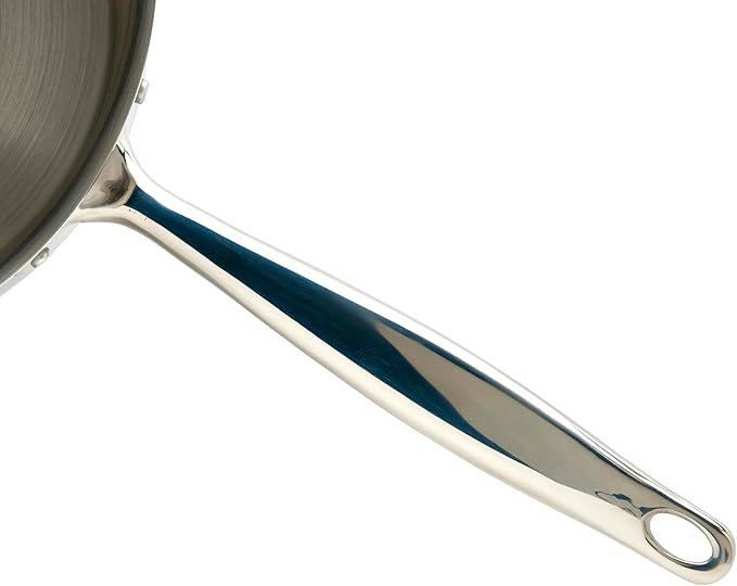 WINCO Tri-Ply Sauce Pan, Silver