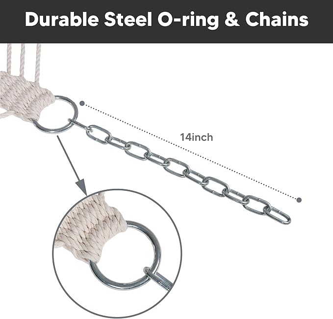 SUNCREAT Portable Double Outdoor Hammock, 450lbs Capacity, Quick Dry 2 Person Hammock with Carrying Bag, Dark Gray