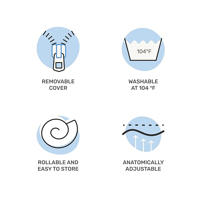 Dailydream viscoelastic Mattress Topper with Memory Foam, Edition Standard (King, Model L - 220 up to 264 lbs)