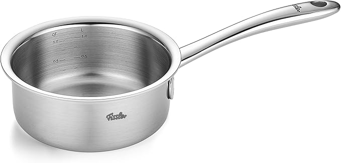 Fissler M5 Pro-Ply 5-ply Stainless Steel Saucepan, 1.5 Quart