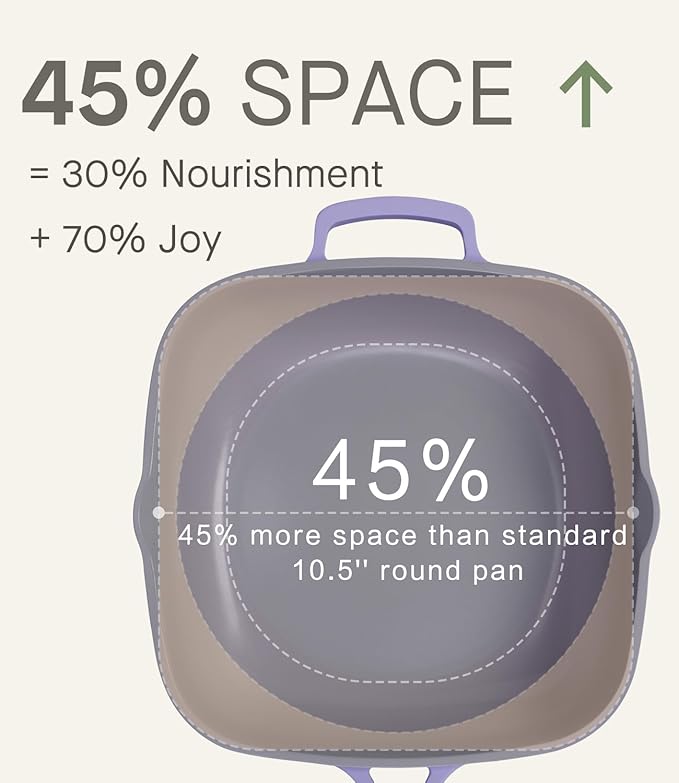 10.5 Inch(3.8QT) Ceramic Pan with Lid,Non Stick Frying Pans Cast Aluminum Deep Sauté Pans,Ti-Ceramic Non Toxic Pix Pan with Wooden Spatula and Scrubber-Mint Haze