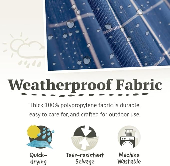 LA SIESTA® - Large Double Brisa Classic Hammock & Nautico Steel Stand - Weather & Tear Resistant Portable Hammock w/Stand - Balcony Porch Garden Outdoor Indoor Hammock - 2-Person Max 355 Lbs, Marine