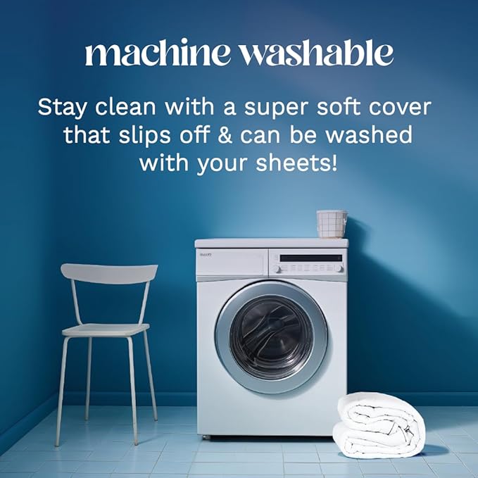 ViscoSoft 3 Inch Pillow Top Memory Foam Mattress Topper Short Queen - Cooling Hybrid Lux Dual Layer RV Mattress Pad - CertiPur-US Certified