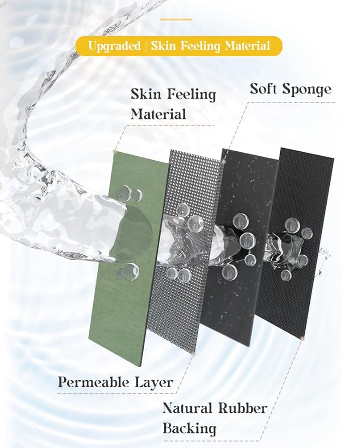 MontVoo -Bath Mat Rug-Rubber Backing Non Slip Quick Dry Absorbent Thin Bathroom Rugs Fit Under Door-Faux Suede Surface Bathroom Floor Mats-Shower Rug for in Front of Bathtub Shower Sage Green 16"x24"