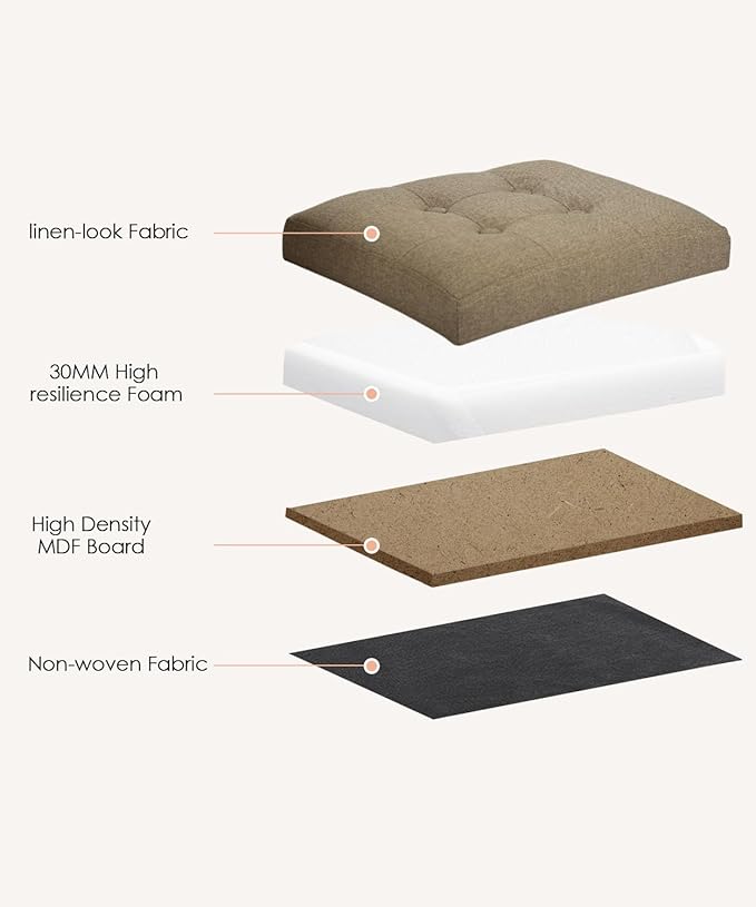 Ottoman Storage Ottoman Foot Rest Stool Foldable Bench with Storage Student Dormitory Bedroom and Entryway Storage 17 X 13 X 13