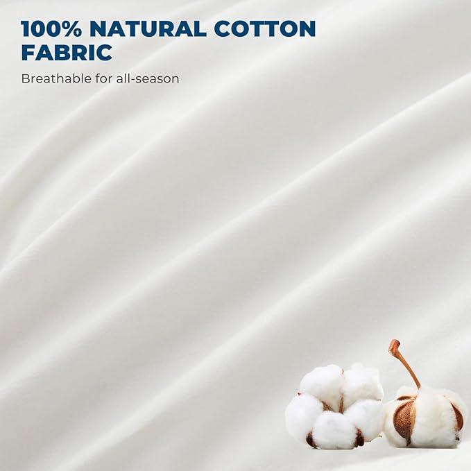 Goose Down Feather Mattress Topper, Full Down Mattress Protector Cover with Straps,Plush Soft Fluffy Baffled Pillowtop, Hypoallergenic Featherbed Cooling Pad All-Season Luxury(54X75 inch)