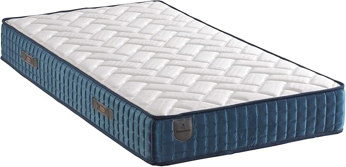 Ottomanson Full 9" Medium-Firm Hybrid Mattress - Made in USA - Premium Comfort & Support for Young Sleepers - Individually Pocketed Coils & CertiPUR-US Foam - Fiberglass-Free - Bed in a Box