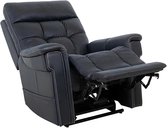 VivaLift! Radiance Power Recliner Lift Chair by PrideMobility, with 3 Heat Pads Heat System (Canyon Ocean, Large-Tall with Inside Delivery & Setup)
