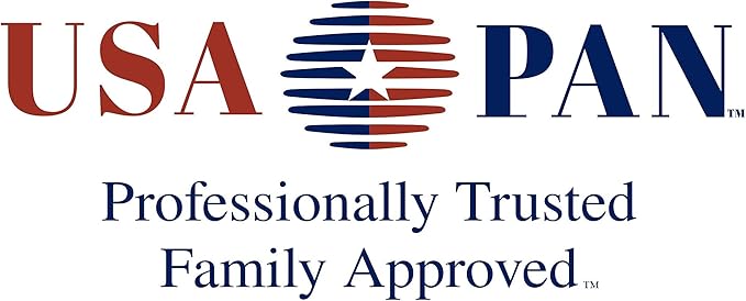 USA Pan Bakeware Half Sheet Pan, Set of 2 Baking Sheets, Aluminized Steel