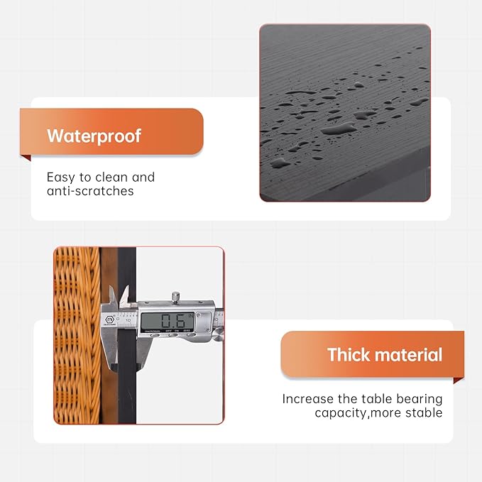 FDW 47" Lift Top Coffee Table with Hidden Large Storage Shelf and Compartment Lifted Wooden Dining Table for Living Room Home Office,Black