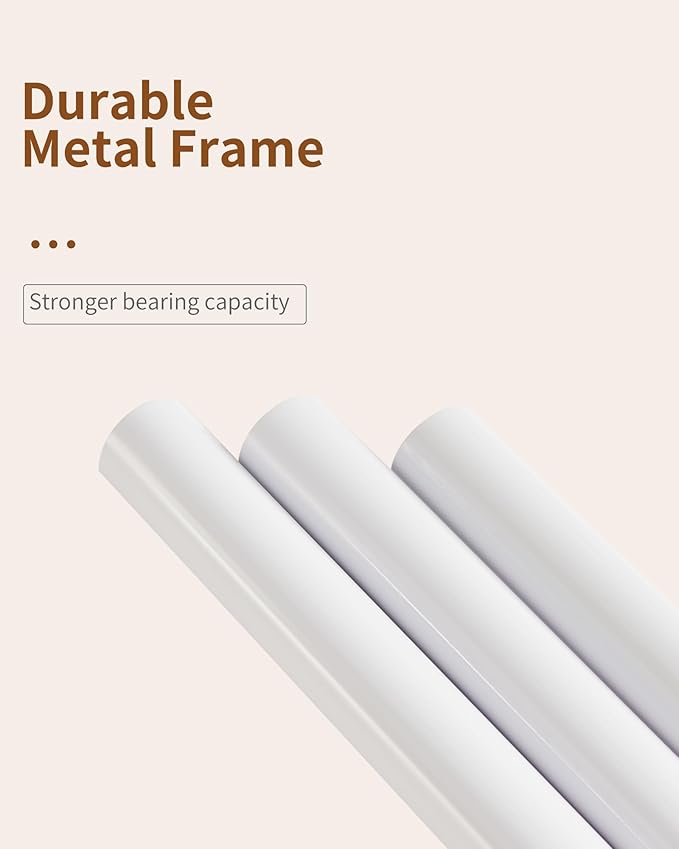 Metal Coat Rack Stand with Natural Marble Base, Modern Coat Rack Freestanding, 360°Rotary Coat Racks with 14 Hooks, White Coat Stand Hall Tree Hanger Stand for Entryway, Office，Corner