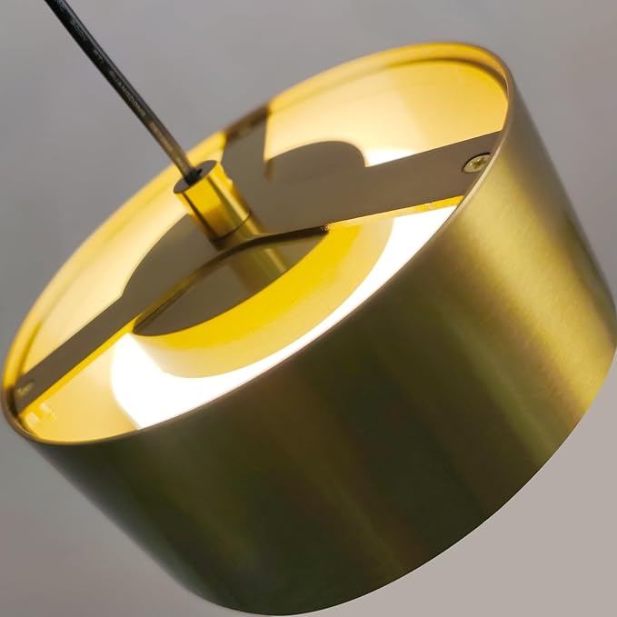 LED Gold Pendant Lights Fixture Mini Pendant Lights for Kitchen Island Over Sink Bedroom Bathroom Dining Room