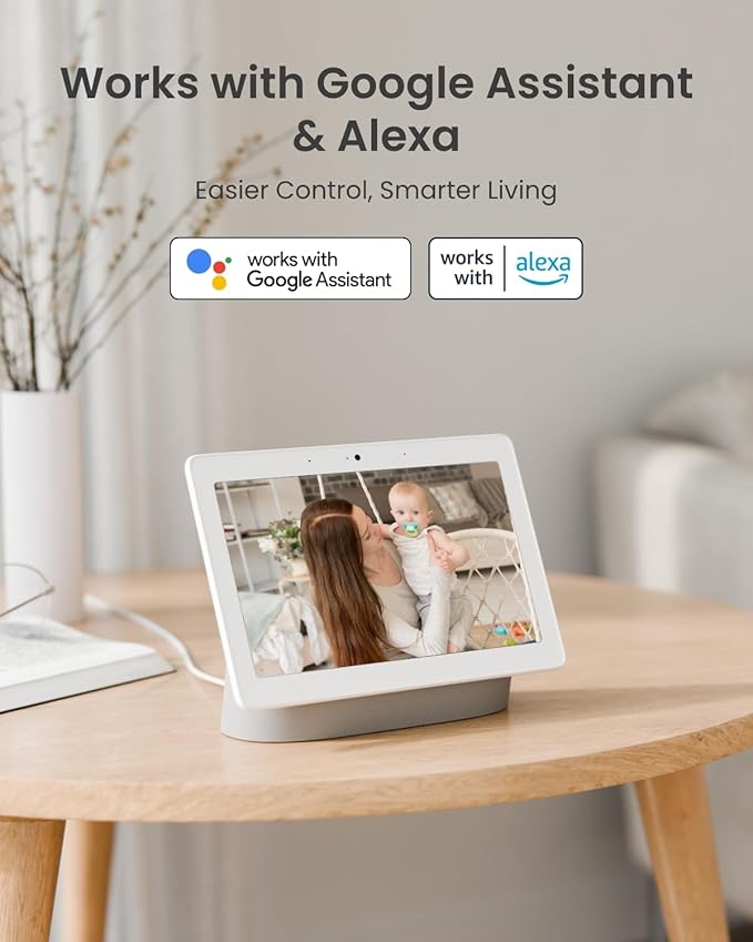 REOLINK Smart 4K UHD Pan & Tilt Dual-Band Wi-Fi 6 Indoor Security Camera with 3X Optical Zoom, Auto-Tracking, People/Pet Detection, Crying Sound Detection, Privacy Mode, Bluetooth Setup, E1 Zoom-Black