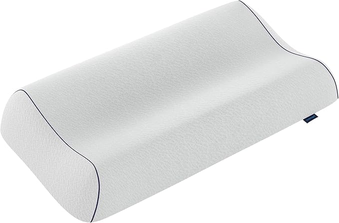 Technogel Anatomic Cooling Gel Pillow – Cervical Spine Support with 2 Heights for Neck & Shoulder Pain Relief, Odorless Memory Foam Base, Cool Sleep for Side & Back Sleepers, Washable Cover (King)
