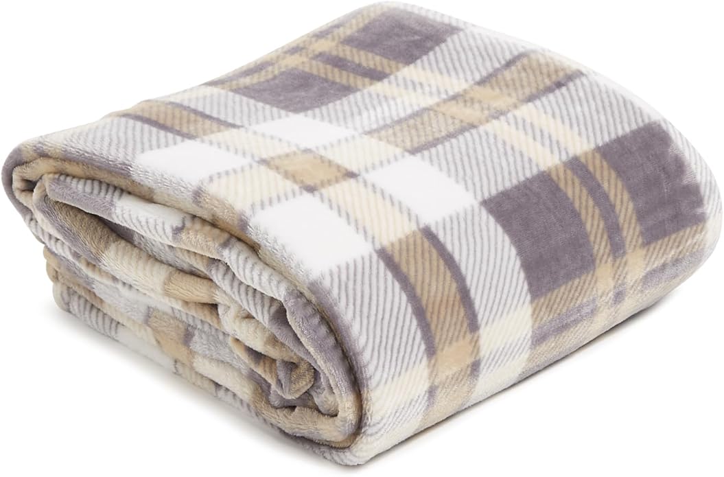 Vera Bradley Women's Fleece Plush Throw Blanket