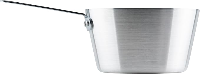 Winco Heavy-Duty Aluminum Tapered Sauce Pan, 3mm, 5 Quart
