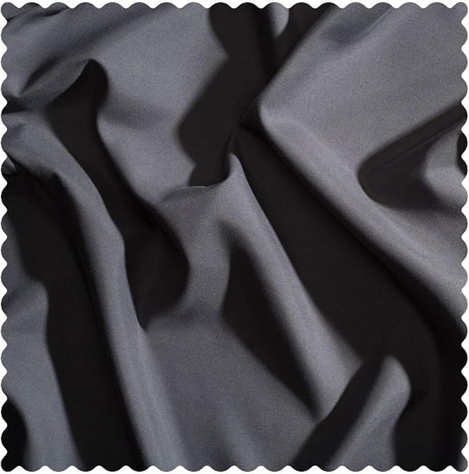 PeachSkinSheets Night Sweats: The Original 1500tc Soft King Pillowcase Set Graphite Gray