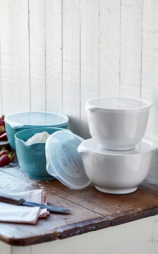 Precision Craft Mixing Bowl Set 2 Pcs Elevate Your Culinary Experience Stylish Nesting Bowls for Effortless Cooking and Baking