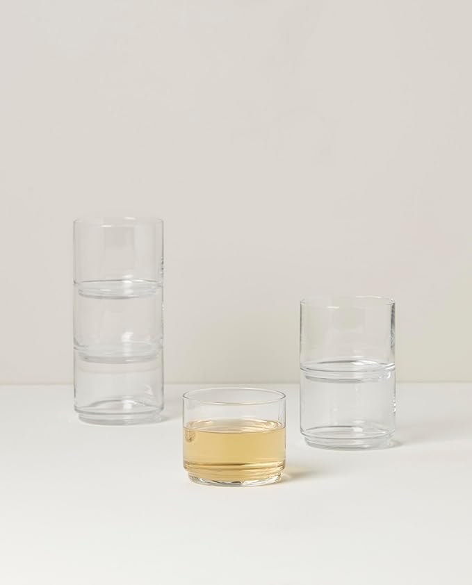 Lenox Tuscany Classics Stackable 6-Piece Short Glasses