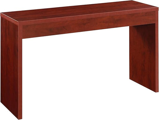 Convenience Concepts Northfield Hall Console Table 48" - Modern, Minimalist Narrow Sofa Display Accent for Contemporary Living Room, Entryway, or Hallway, Cherry