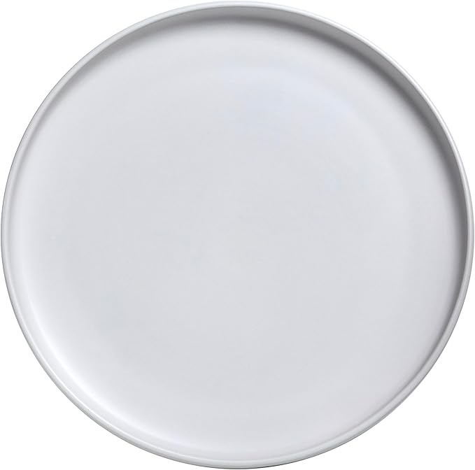 Sango Rollo Alta 12-Piece Modern Stoneware Dinnerware Set- Sage/Sand/White, Includes Dinner & Salad Plates, Cereal Bowls, Microwave & Dishwasher Safe, Highly Chip and Crack Resistant, Service for 4