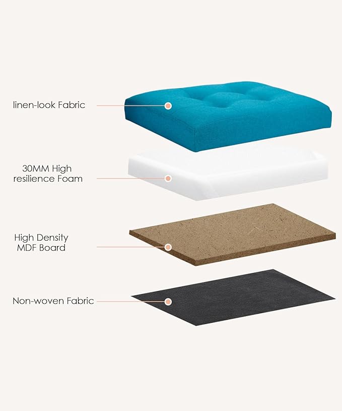 Ottoman Storage Ottoman Foot Rest Stool Foldable Bench with Storage Student Dormitory Bedroom and Entryway Storage 17 X 13 X 13