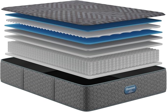 Beautyrest Days End Medium 14" Mattress - King - Cooling Tech, Supportive Durable Pocketed Coils, Pressure Relief, Motion Separation; 100 Night Sleep Trial and 10 Year Warranty