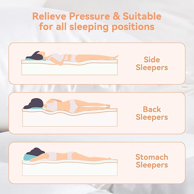 Cal King Mattress Topper for Back Pain Relief, Extra Thick Pillow Top Plush Mattress Pad with Deep Pocket, Soft Pillowtop California King Size Bed Toppers Filled Fluffy, White