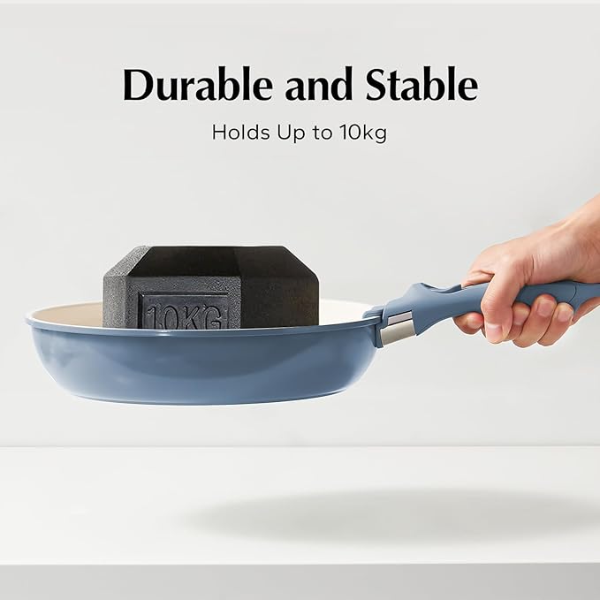 Redchef Removable Handle - Detachable Handle Cookware Replacement, Universal Cookware Handle, Ideal Replacement for All Cookware (Blue)